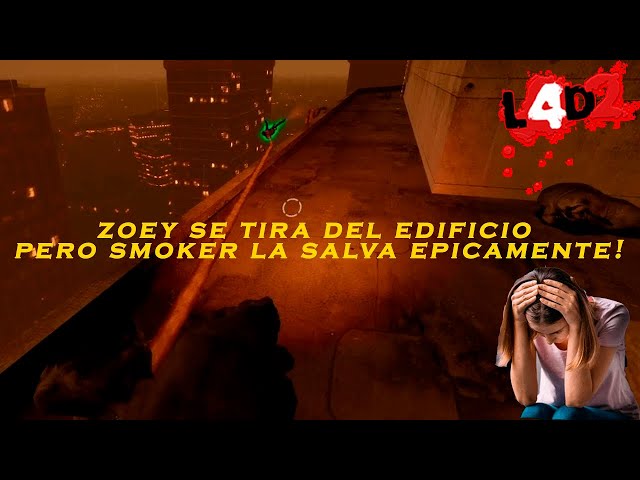 SHE LAUNCHES OFF THE BUILDING and SMOKER SAVES her! 🚨😲 - L4D2