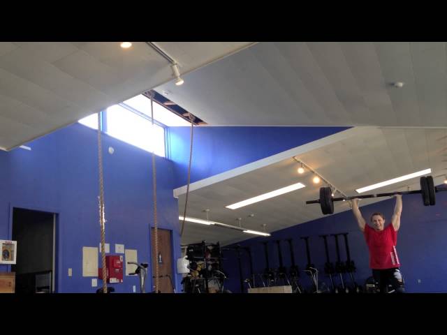 OH Lunge Box Jump Over