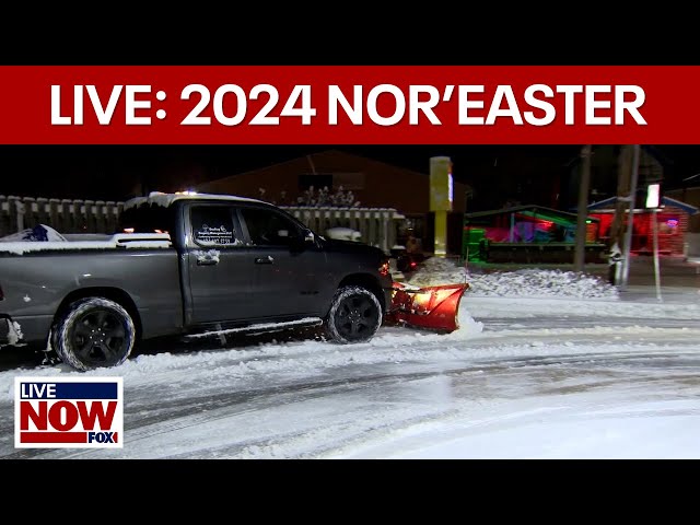 LIVE: Nor'easter brings heavy snowfall, wind and freezing rain to the northeast  | LiveNOW from FOX