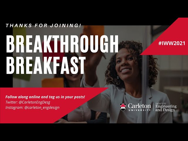 Breakthrough Breakfast 2021 - Celebrating International Women's Day