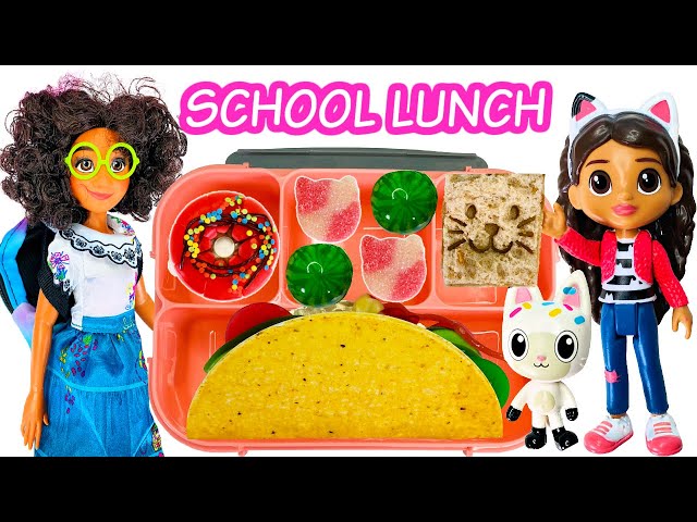 Making School Lunches for Encanto and Gabby's Dollhouse