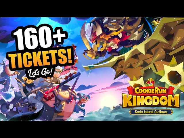 160+ Treasure Ticket Summons & Dailies -Cookie Run Kingdom