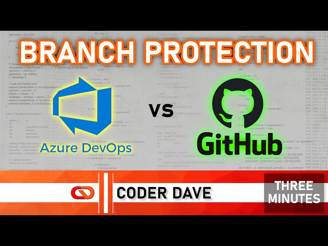 Branch PROTECTION: Azure DevOps vs GitHub