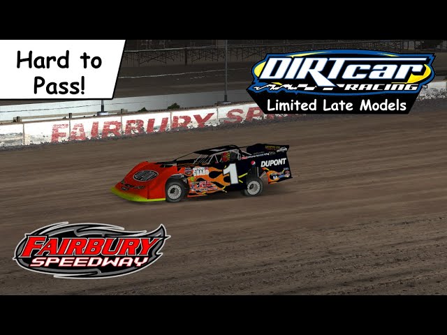 iRacing - Dirt Limited Late Models - Fairbury Speedway - Hard to Pass!
