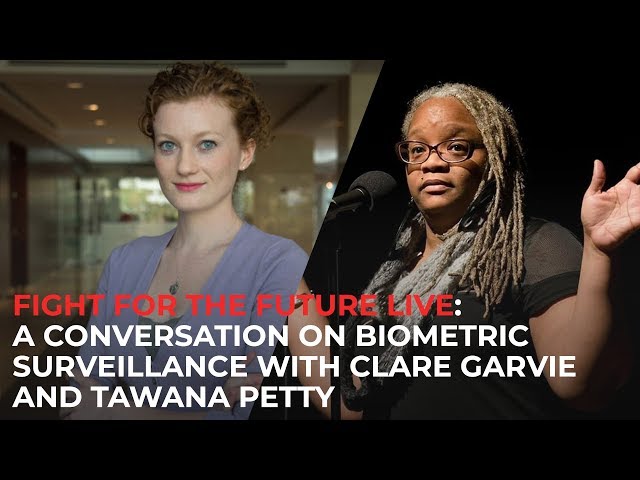 Fight for the Future LIVE: Episode 2, Clare Garvie and Tawana Petty