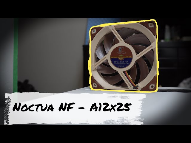 Noctua NF-A12x25 Fan Speed Test Review