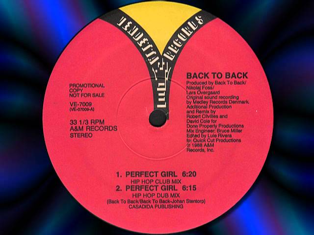 BACK TO BACK  "Perfect Girl"