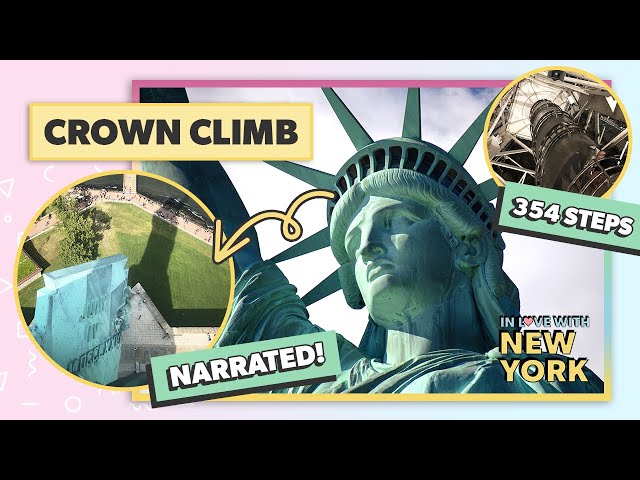 🗽 Statue of Liberty Crown Climb - Statue of Liberty Crown View | August 2023 | NYC VLOG