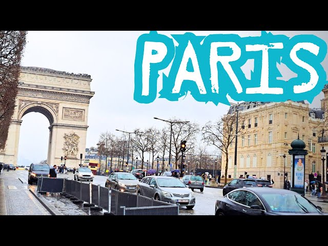 PARIS, France 🇫🇷| Walking Tour | Champs-Élysées to Arc de Triomphe