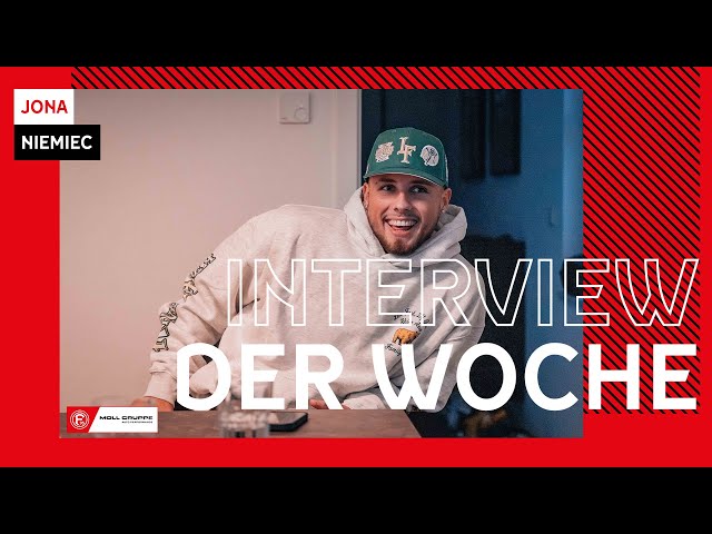 INTERVIEW | Jona Niemiec im „Interview der Woche“ | Homestory | Vor #F95KSV | Fortuna Düsseldorf