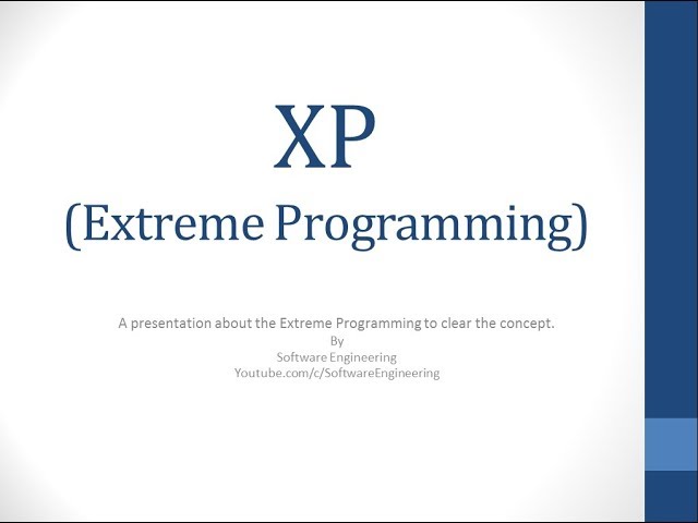 Extreme Programming (XP) -  Urdu / Hindi