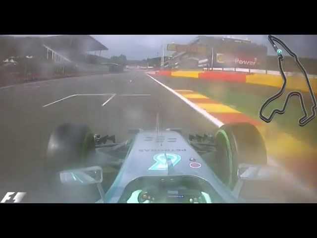 F1 2014 Belgium - Nico Rosberg Onboard Pole Lap