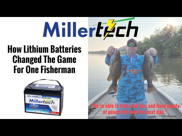 How MillerTech Lithium Batteries Changed The Fishing Game - Jason Rider's Testimonial