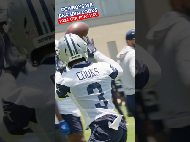 BRANDIN COOKS ✭ #COWBOYS WR IN OTA #PRACTICE! 🔥 Running Routes & Gearing Up For Mini-Camp! 👀 #NFL