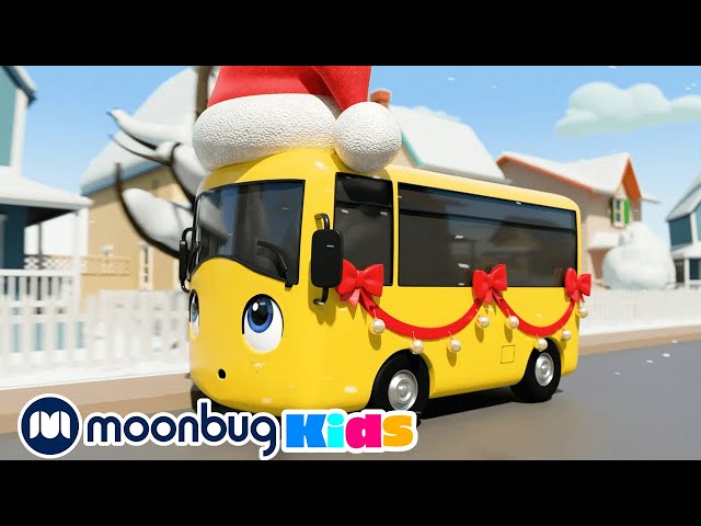 🎅 The Wheels on the Bus Have Jingle Bells | Christmas Songs @gobuster-cartoons | Sing Along With Me