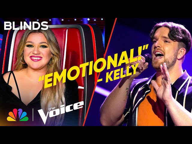 JB Somers Sounds Silky Smooth on Joni Mitchell's "A Case of You" | The Voice Blind Auditions | NBC