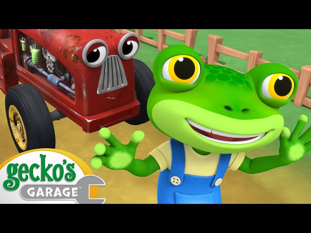 Farming Fix-up | Gecko's Garage | Cartoons For Kids | Toddler Fun Learning