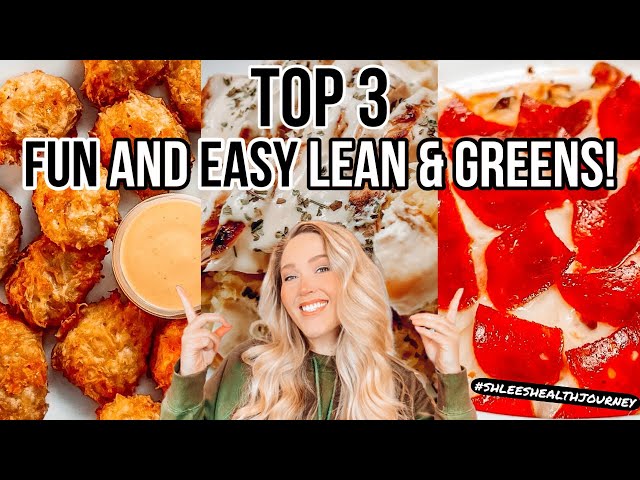 OPTAVIA LEAN AND GREEN RECIPES // MY TOP 3 FUN & EASY RECIPES FOR 5 AND 1 PLAN BEGINNERS!
