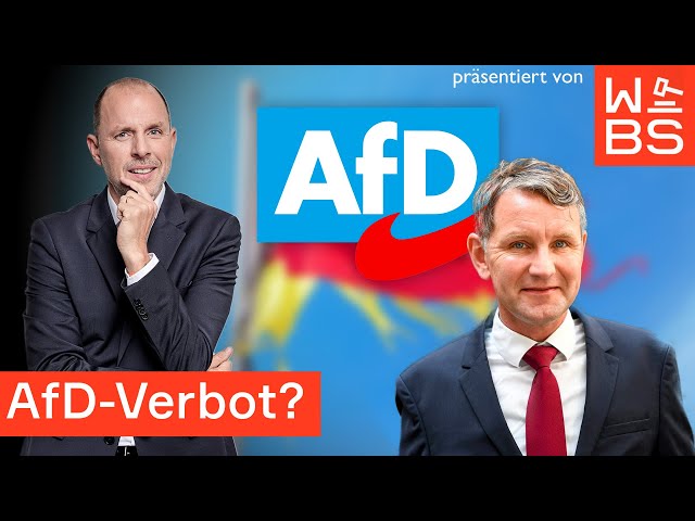 Björn Höcke ANGEKLAGT & warum die AfD VERBOTEN werden könnte | Anwalt Christian Solmecke