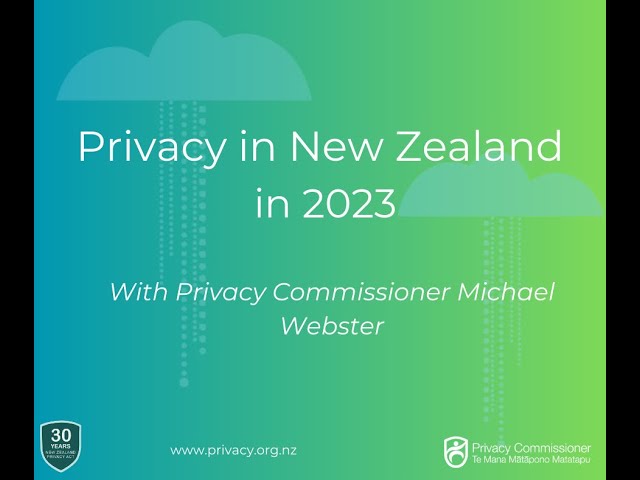Privacy in New Zealand in 2023