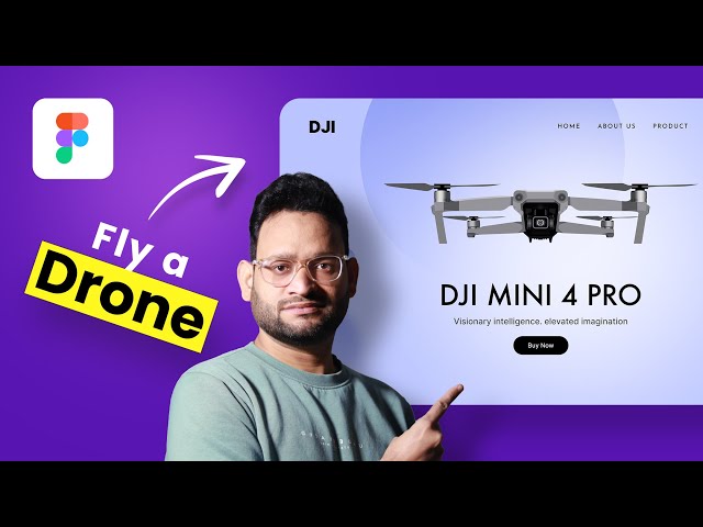 🔥 I Fly a drone. Crash Course 2024 | Professional website Design & prototyping in Figma 2024 #figma