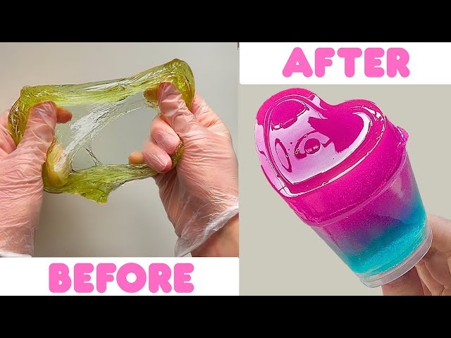 Fixing My Subscribers Worst Slimes | Slime Makeovers