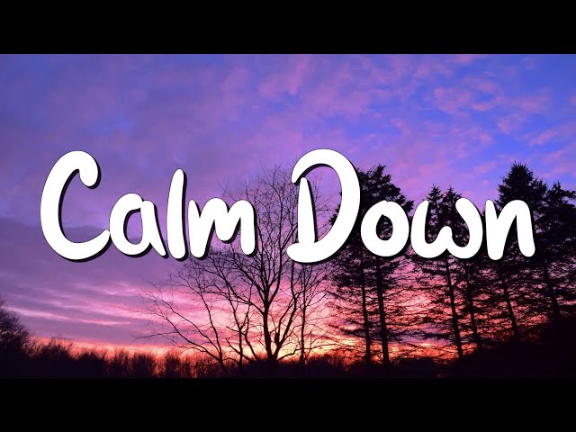 Calm Down - Rema, Selena Gomez (Lyrics) | Cupid, FIFTY FIFTY, Coldplay...(MixLyrics)