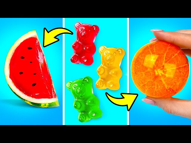 Sweet Jelly Recipes || Fun Gummy Food Ideas