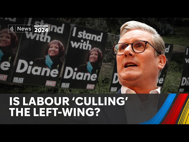 Is Starmer undertaking a 'purge of the left'?