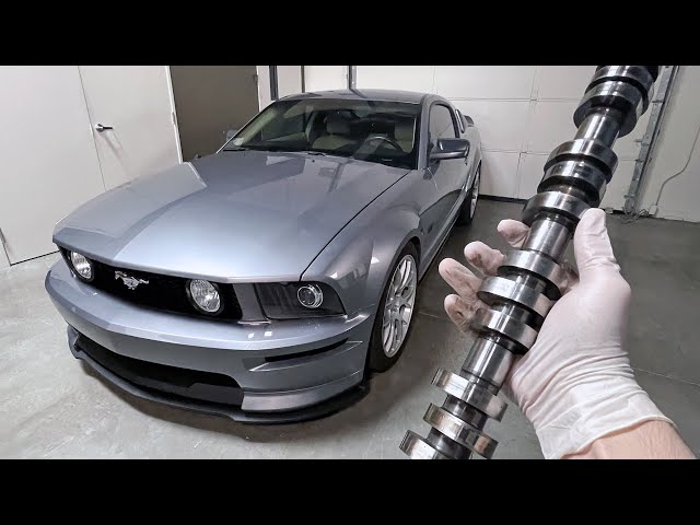 The results 📈 of installing the most aggressive cams on my Mustang