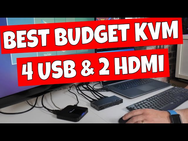 USB HDMI 2 PC KVM Multi Device Switcher Rocketek KVM503