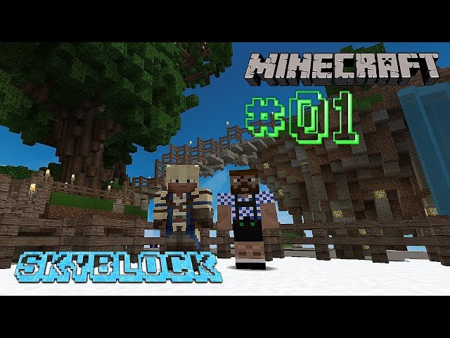 Minecraft Skyblock Runde Zwei #01 - Auf Dem Asylum Server - German Deutsch LP MC