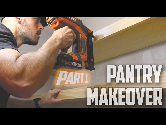 DIY Pantry Makeover // Pantry Part 1