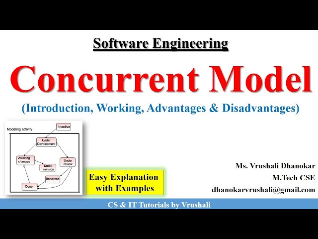 SE 10 : Concurrent Model | Complete Explanation | Software Engineering Full Course
