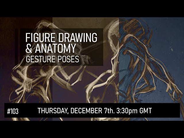 Figure Drawing & Anatomy - Gesture #103