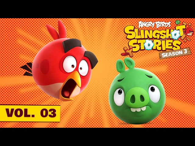 Angry Birds Slingshot Stories S3 | Love and Friendship in the Air 💖