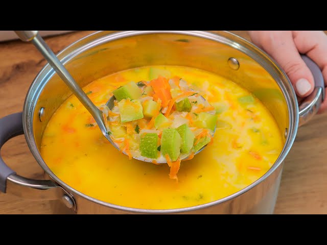You will cook this vegetable soup every day! 🔝 3 of the tastiest and healthiest cream soups!