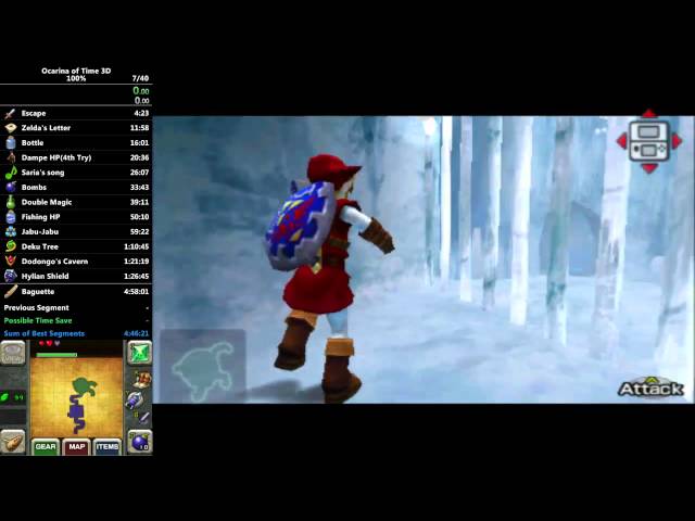OOT3D: Red Ice Skip in Ice Cavern