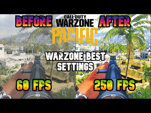 BEST PC Settings for Warzone Season 5! (Maximize FPS & Visibility)