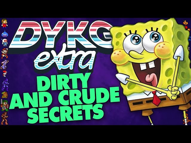 SpongeBob Game's Gross Secret [Crude Easter Eggs] - Did You Know Gaming? extra Feat. Dazz