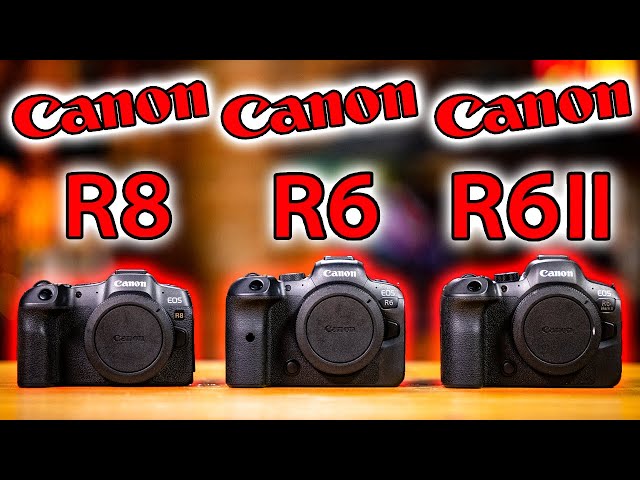 Canon EOS R8 vs R6 Mark II vs R6: Which Camera SHOULD You Buy?