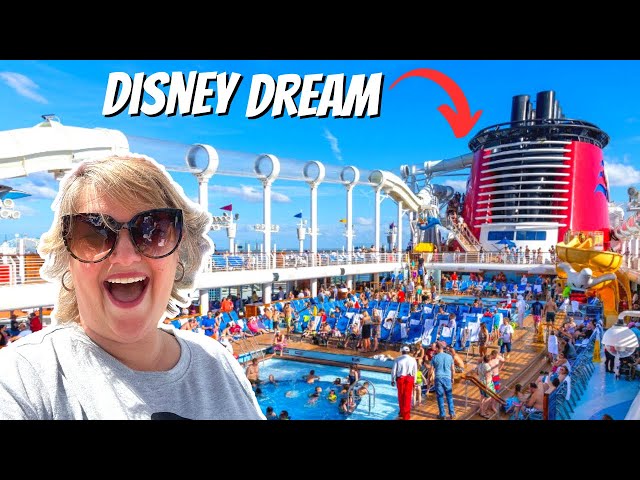 FIRST DISNEY CRUISE!! Boarding Disney Dream - Bahamas Cruise