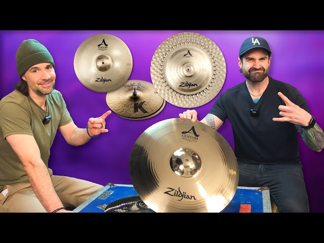 🥁Zildjian Cymbal Unboxing w/Chimaira Drummer Austin D'Amond!