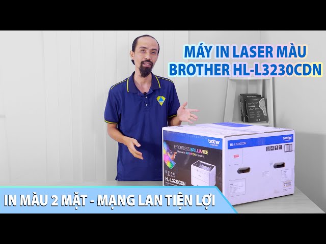 Review Máy In Laser Màu Brother HL-L3230CDN | Hiệu Suất Đáng Kinh Ngạc Với Tốc Độ In 18 Trang/phút