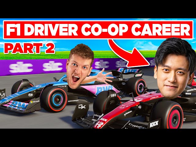 Playing F1 23 Two Player Career Mode With A F1 Driver Part 2