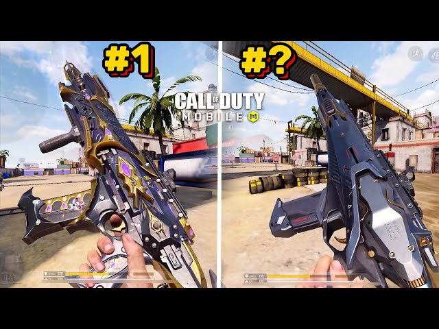 Top 5 Best No Recoil Guns In Call Of Duty Mobile | 5 Best Zero Recoil Guns In COD Mobile