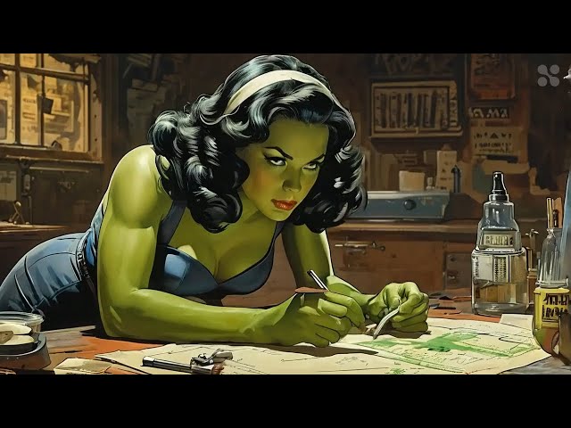 She Hulk - 1950's Super Panavision 70