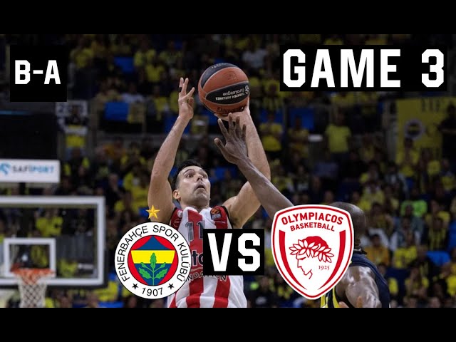 Fenerbahce - Olympiacos 71-72 | Full Highlights | Euroleague Playoffs Game 3 | 03.05.2023