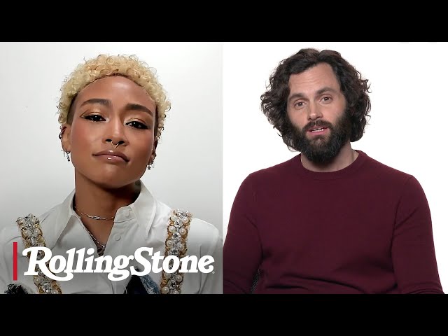Penn Badgley, Tati Gabrielle, The Cast of Netflix's You Play What Would You Do?