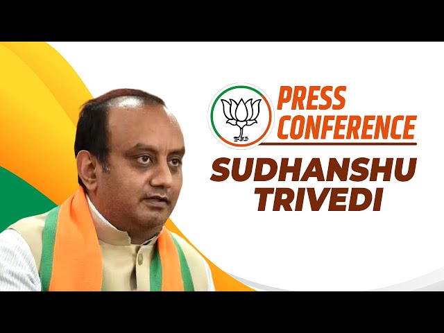 LIVE: BJP Press Conference | Sudhanshu Trivedi addresses PC | Ram Mandir | Congress | BJP